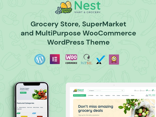 Nest - Grocery Store WooCommerce WordPress Theme by Best CreativeDesigns on  Dribbble