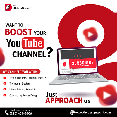 Youtube Channel Services apparel boost branding channel design energy graphic design illustration logo merch ui vector want youtube