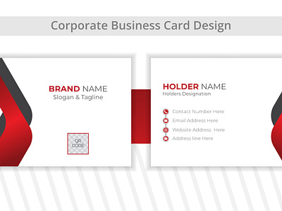 Modern Business Card Design Template abstract businesscard businesscardtemplate cards corporate creative design graphic design illustration layout modern template vector visitingcard visitingcardlayout