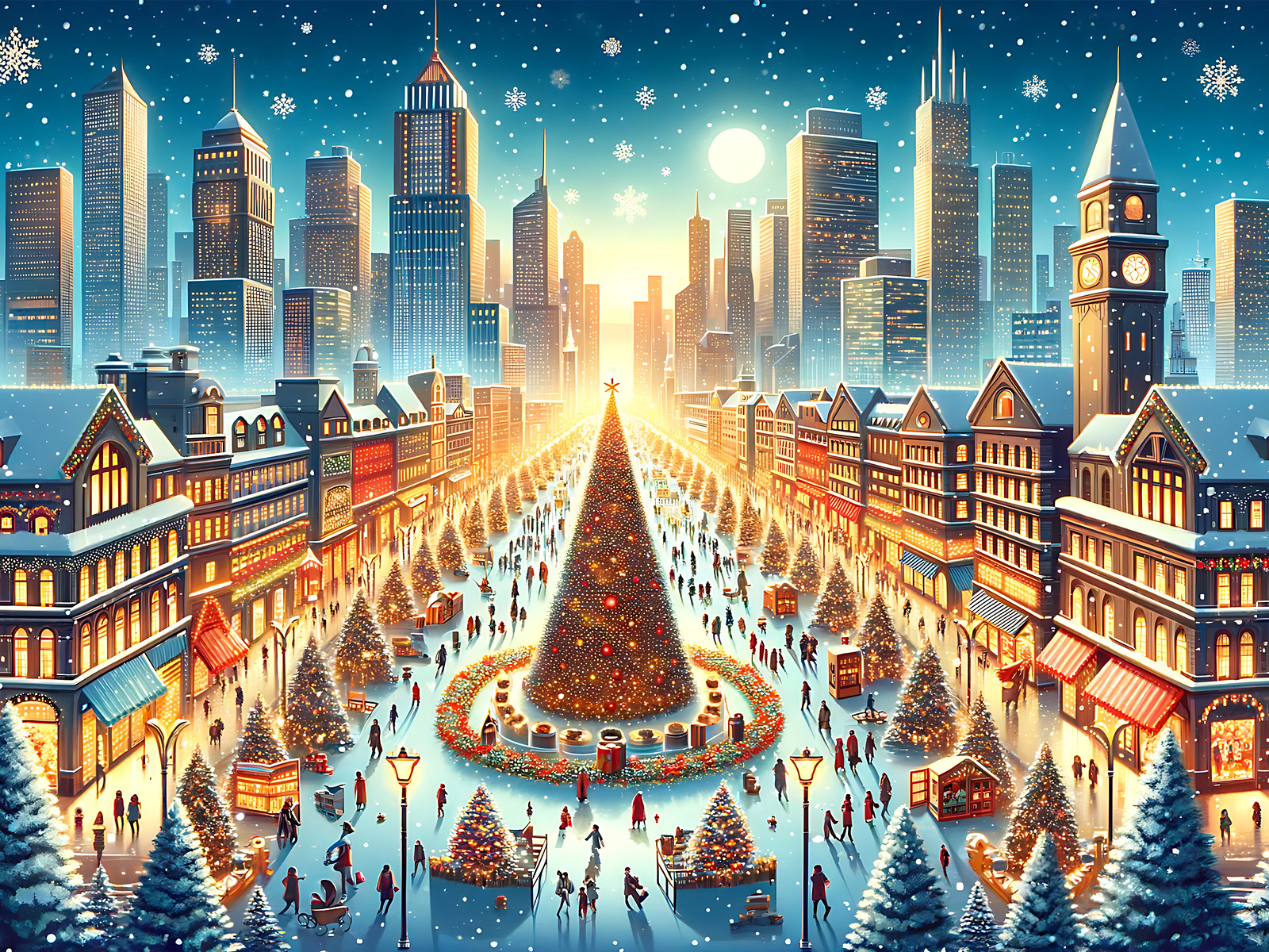 Christmas Festive AI Background by ShineoxCreation on Dribbble