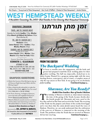 West Hempstead Weekly: Publication for Five Towns, Queens, WH