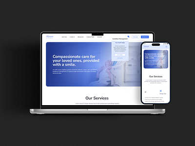 Health care provider Web App UI UX Design app design care provider doctors web app health care health solution online care provider patience care patience web app product design prototype rafatulux ui ui ux design user journey map uxfig wireframe