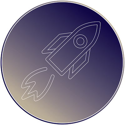 Rocketship Logo dailylogochallenge