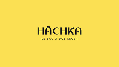 Hachka - Le sac à dos léger brand identity branding branding and identity branding design design graphic design hachka logo logotype visual identity