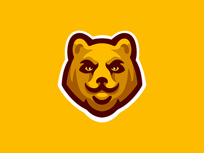 Teddy Bear Logo animal bear brand branding cute for sale logo mark nagual design sport teddy bear
