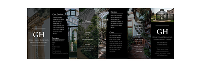 Brochure Mockup for Home and Garden brochure design layout mockup print