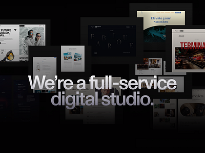 Workspace - Studio Website animation branding graphic design motion graphics ui ux web