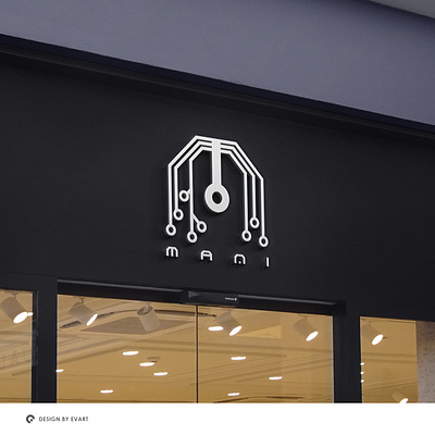 Logo Design for Mani - Design by Evart Advertising Agency branding graphic design logo motion graphics