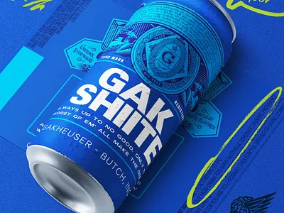 GAK Off-road Label badge branding design graphic design illustration logo type vector