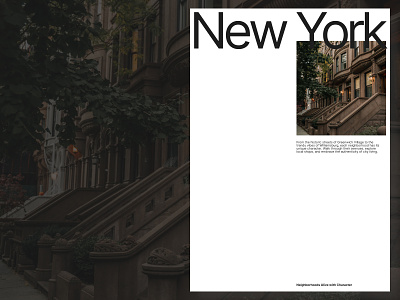 New York Guide Poster banner bigapple branding brochure design graphic design guide landing newyork nyc poster ui