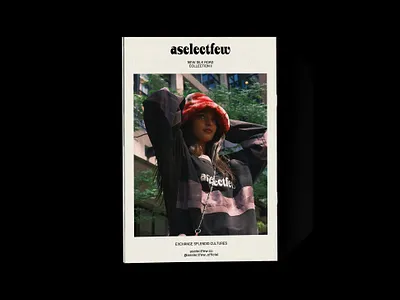 aselectfew — New Silk Road Lookbook — Back Cover book designer editorial editorial design fashion inspo look lookbook magazine print print design type typo typography zine