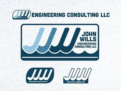 JJW Engineering Consulting branding graphic design logo rebrand