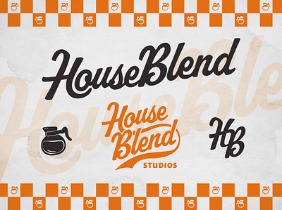 House Blend Studios branding graphic design logo rebrand