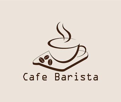 Cafe & Baker Shop Logo graphic design illustration logo design