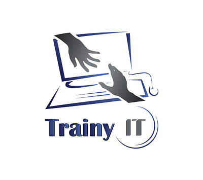 Freelancing training institute logo graphic design illustration logo design