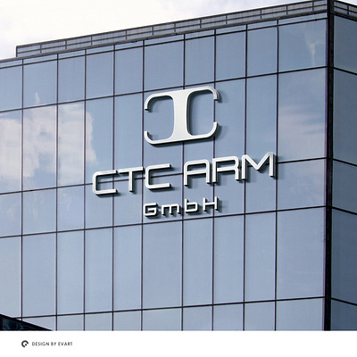 Logo Design for CTC Arm - Design by Evart Advertising Agency 3d animation branding graphic design logo motion graphics ui