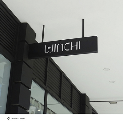 Logo Design for Winchi - Design by Evart Advertising Agency 3d animation branding graphic design logo motion graphics ui