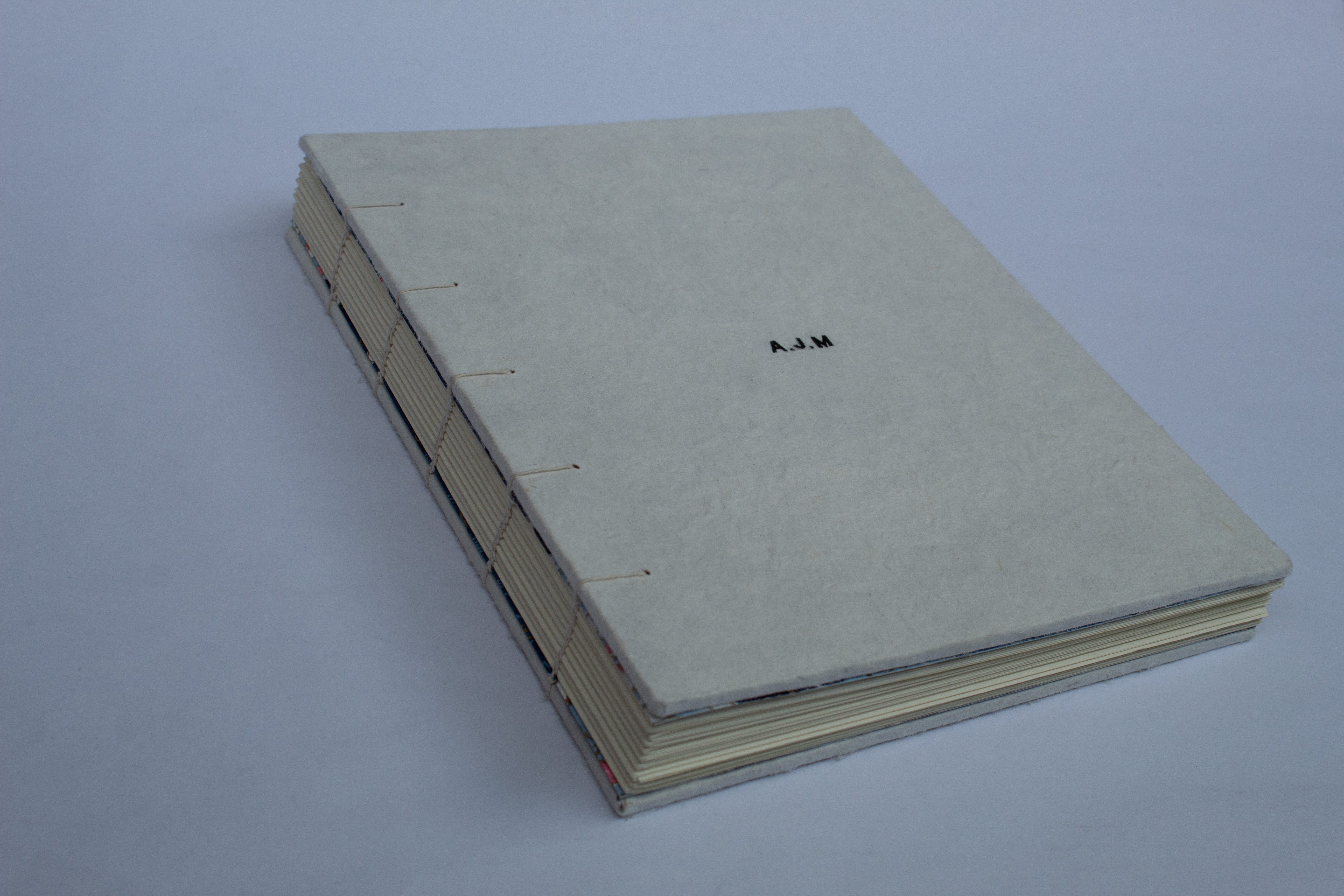 Example of Large Coptic Stitch Book