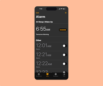 Michal Malewicz 90-Day UI Challenge #23 alarm alarm clock animation app branding clock daily ui design graphic design illustration logo typography ui ux vector