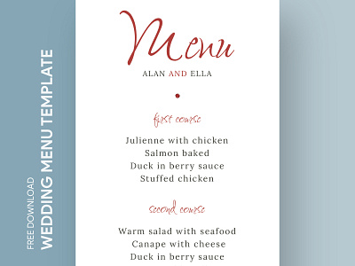 Winter Wedding Menu Free Google Docs Template card carte docs free google docs templates free template free template google docs google google docs marriage menu menu template menu wedding menu winter wedding restaurant template templates wedding wedding menu winter winter wedding menu