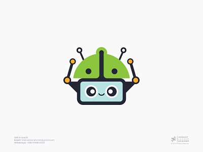 Bug Robot Logo brand design branding bug bug logos creativity design electronic emblem graphic innovation logo logodesign logotype machine mascot mascot logos minimalist robot robot logos tech