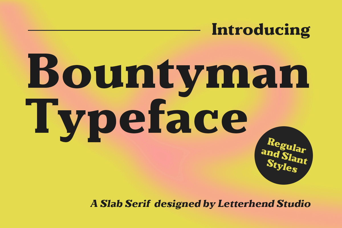 Bountyman Typeface classic font freebies