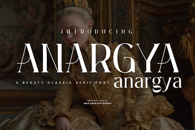 Anargya – A Beauty Classic Font simple font