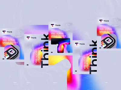 Think / AI / Identity ai brand branding identity logo