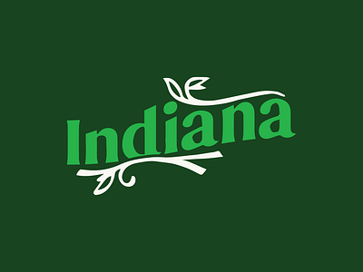 Indiana branding graphic design logo