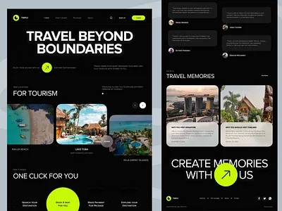 Travel Agency Website UI Design booking booking website ui design graphic design interface landing page product design tour travel travel agency travel web design travel website travel website design ui design ui ux web design web ui website website design website ui