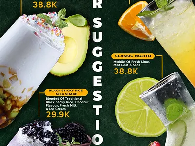 MENU RESTAURAN branding graphic design