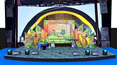 Stage Design 3d graphic design