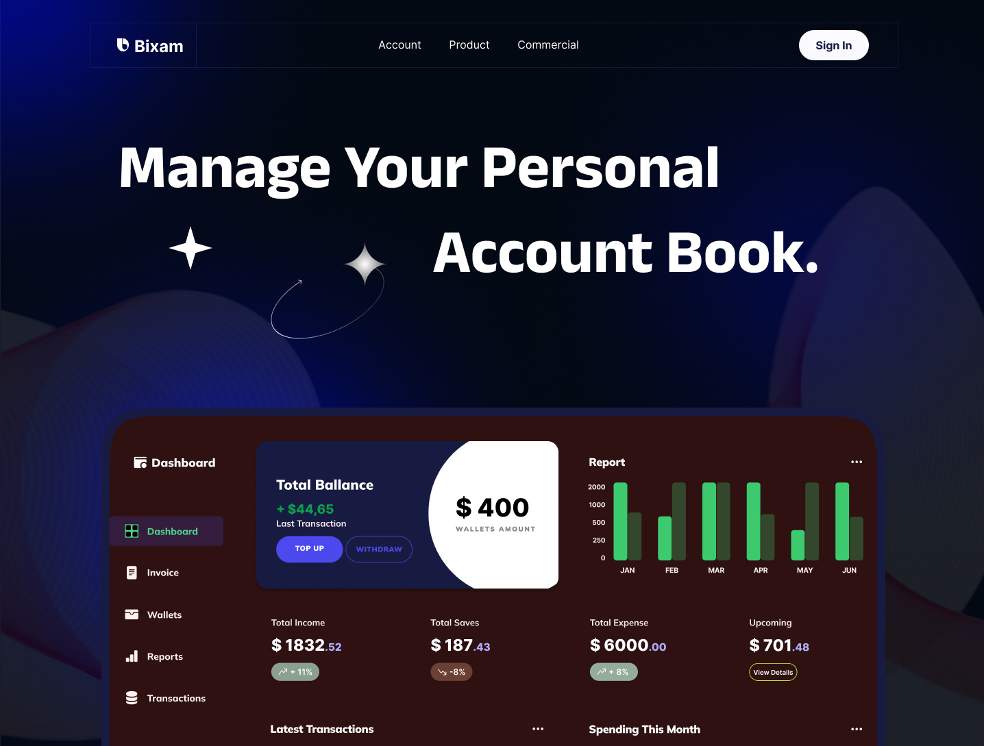 Bixam ui