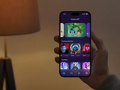 NFT App ui