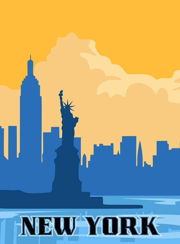 New York City Design by Emas Dai on Dribbble