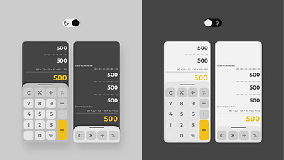 Calculator - DailyUi #004 calculator dailyui figma ui