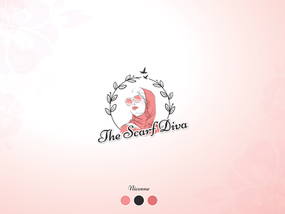 The Scarf Diva branding logo