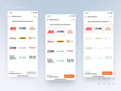 Onboarding Screen onboarding preference register ui design ux design