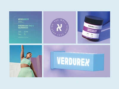 Verdurex / Supplement / Medicine / Branding & Packaging Design branding cannabis cbd clinic doctor gummies gym health healthcare label medicine packaging packaging design supplement thc vitamin wellness