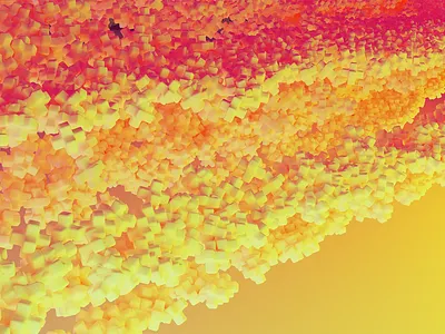 Microcosm 3d 3dart backgrounds blender graphic design ui uiux wallpaper waves