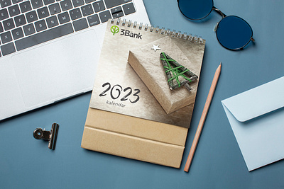 Calendar 2023 - 3Bank calendar graphic design