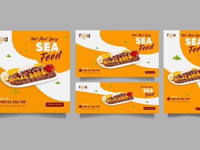 Food Ad Design banner food ad food ad design food banner graphic design poster social media ad