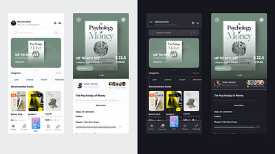 Book Reading App app design book reading app bookapp reading app ui uiux ux