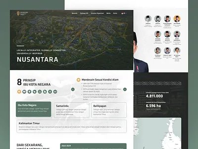 IKN Nusantara Landing Page - Design Indonesia Government Websi design figma government indonesia landing landing page nusantara trend ui ux website