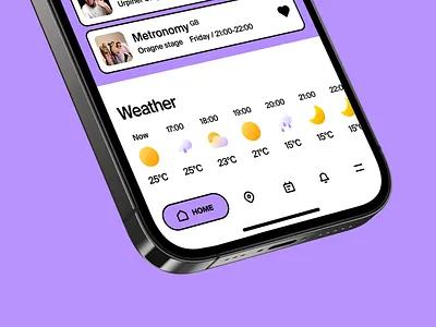 Pohoda Festival - Mobile App animation app design design interaction interface mobile app motion motion design motion graphics pohoda app tabbar ui ui design ux ux design