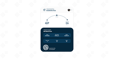 #DailyUI nr. 24 - boarding pass branding dailyui design graphic design illustration screen design ui web design webdesign