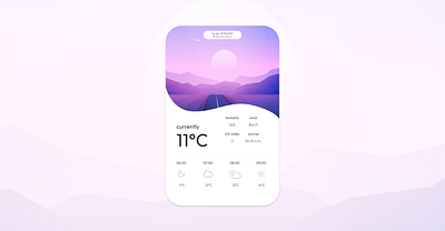 #DailyUI nr. 37 - weather dailyui design graphic design illustration screen design ui web design webdesign