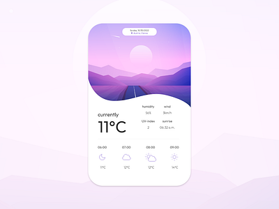 #DailyUI nr. 37 - weather dailyui design graphic design illustration screen design ui web design webdesign