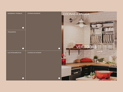 Products section for a Kitchen ecommerce challengue concept dailyui design ui web web design