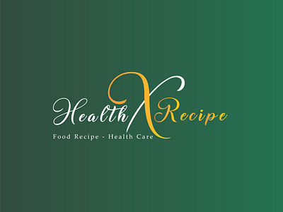 Health Recipe Logo Design: Food is Medicine food blogger